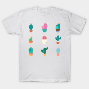 Plants And Succulents Design Sticker Pack T-Shirt